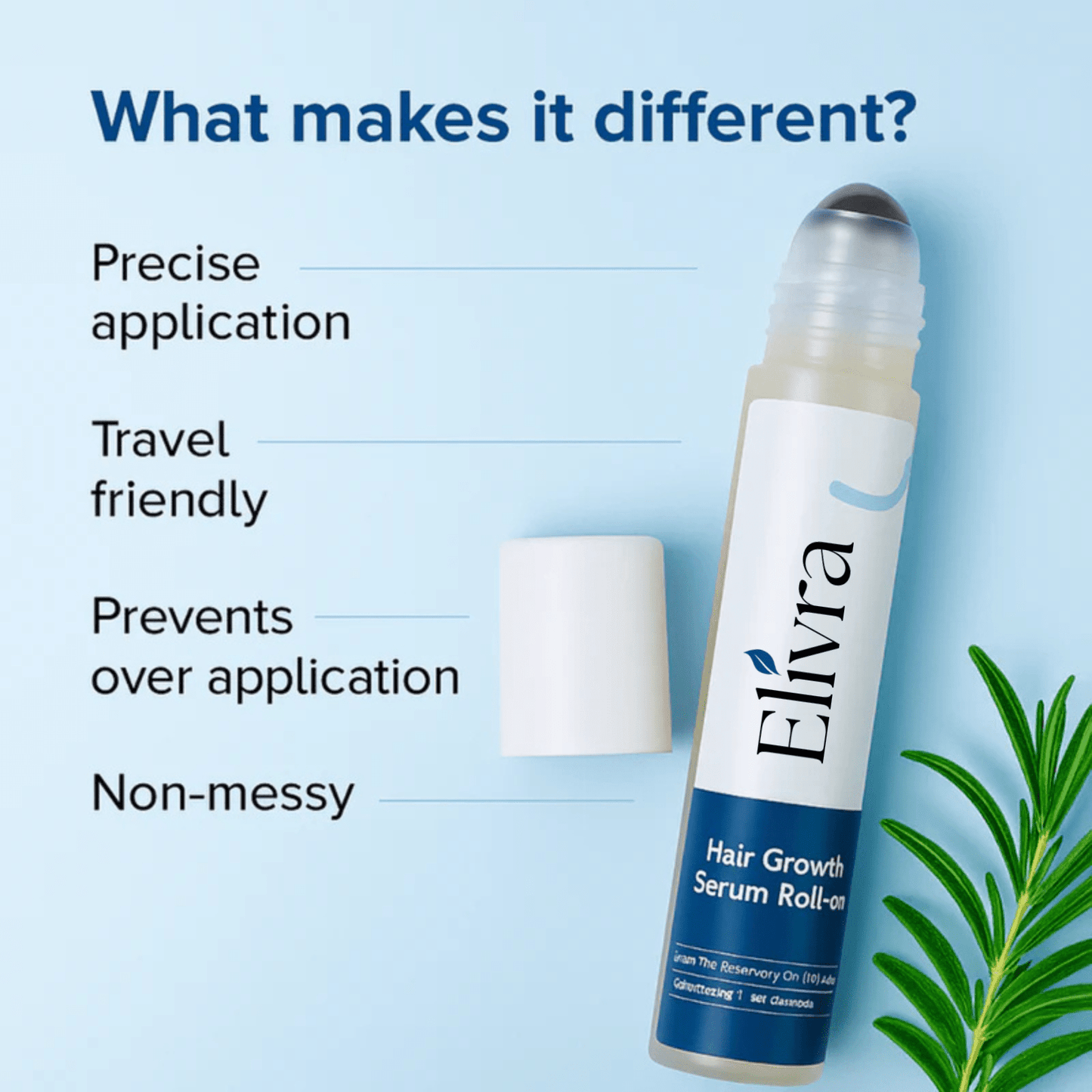 Elivra™ Advanced Hair Growth Roll On Serum - Elivra™